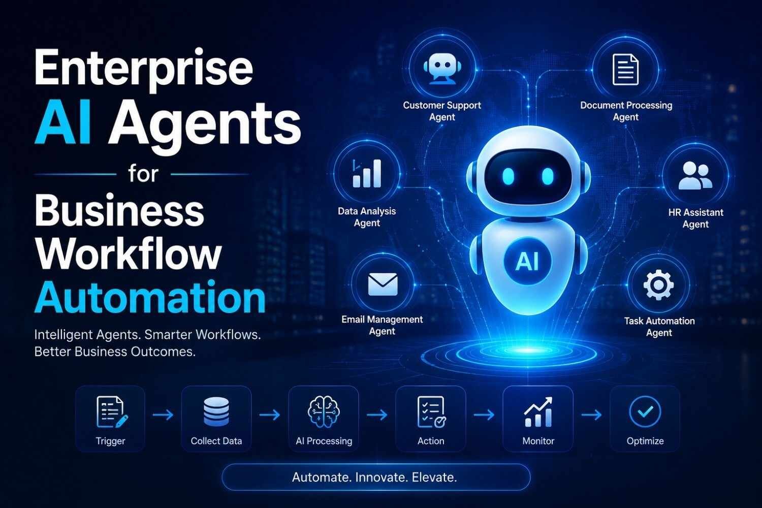 Enterprise AI Agents for Business Workflow Automation